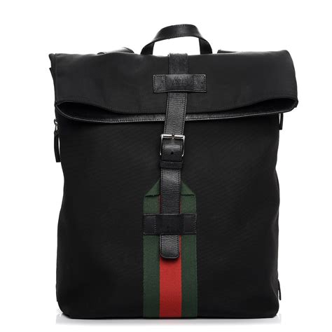 gucci backpack techno canvas cheap|Gucci techno canvas backpack.